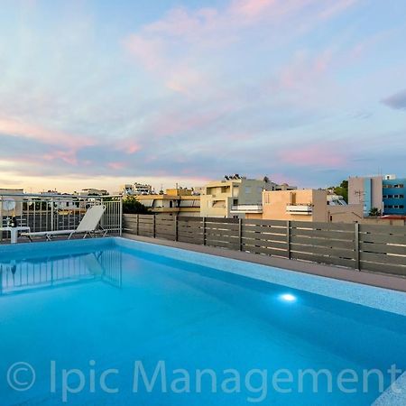 City Center Apartment With Rooftop Swimming Pool Chania  Ngoại thất bức ảnh